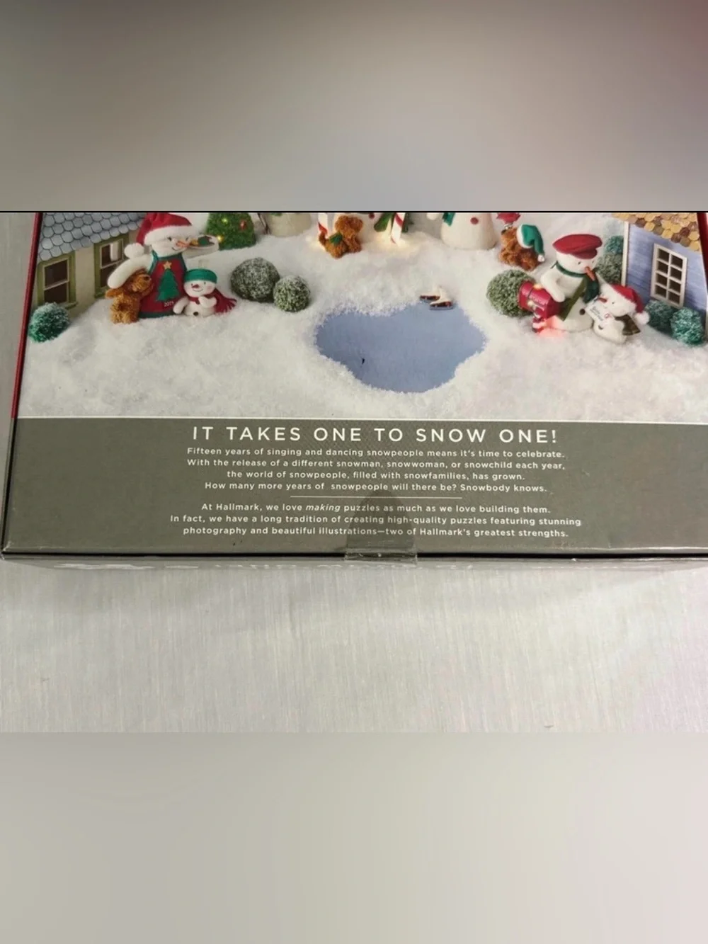 Hallmark It Takes One To Snow One 1000 Piece Christmas Jigsaw Puzzle